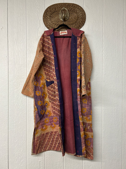 Fine Kantha Rising Sun Coat 1026 040