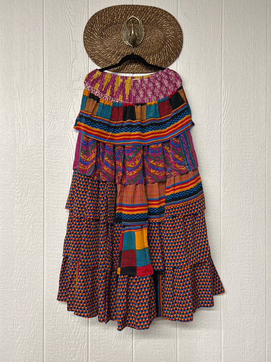 Rasgulla Sari Venus Ruffle Maxi 1125 151