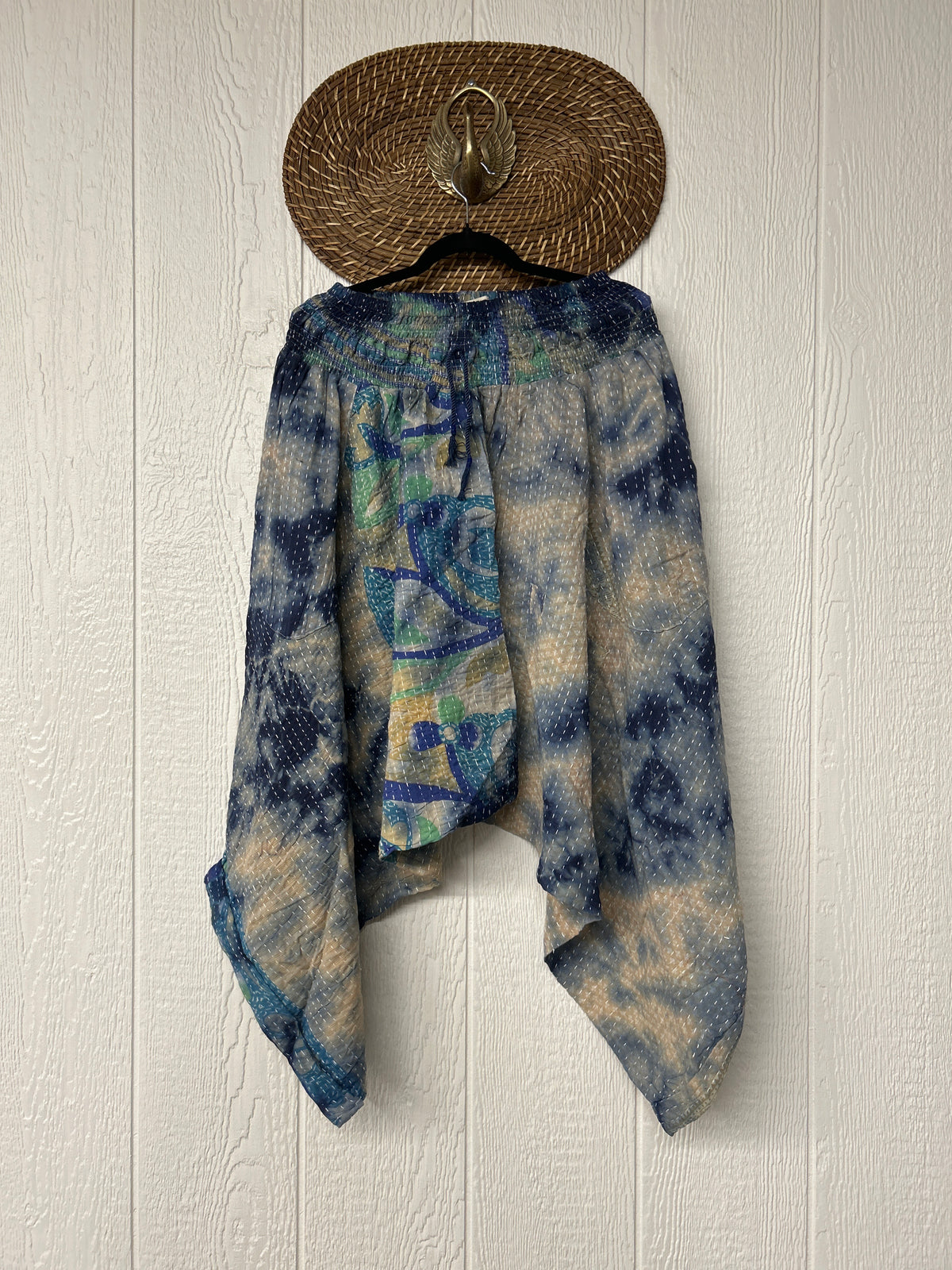 RETAIL Pareo Kantha Everyday Cropped Harems 0726 029