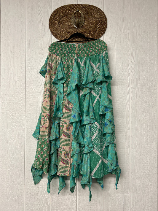 Pareo Kantha Willow Maxi Skirt 0826 200