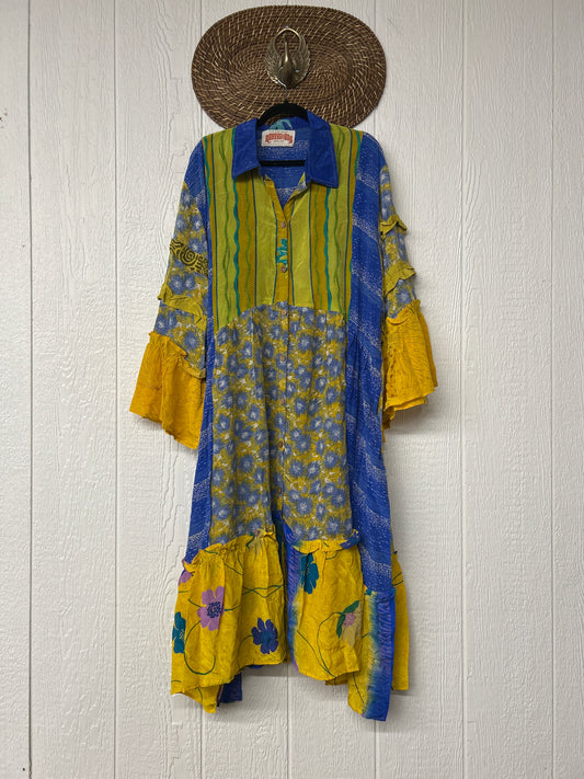 Crepe Sari Rhiannon Duster Dress 0226 138