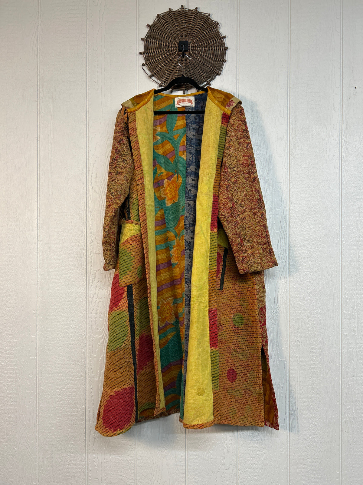 Fine Kantha Rising Sun Coat 1026 204