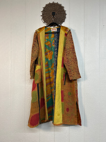 Fine Kantha Rising Sun Coat 1026 204
