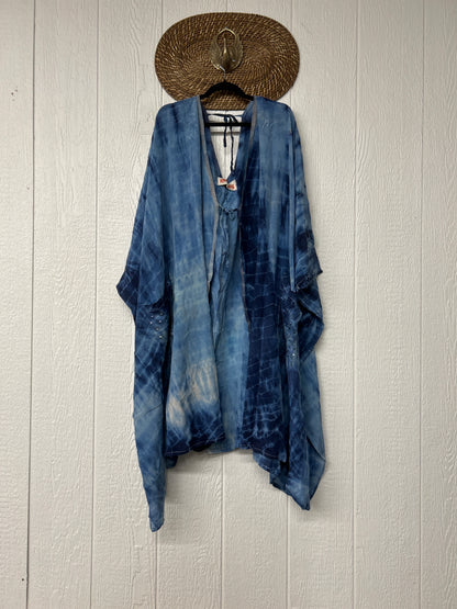 Crepe Sari Orchid Kimono 0626 102