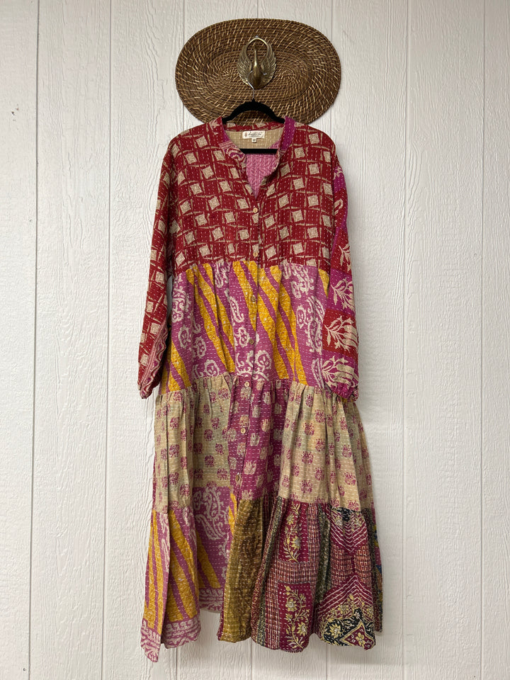 Kantha Luminous Maxi Dress 1224 050