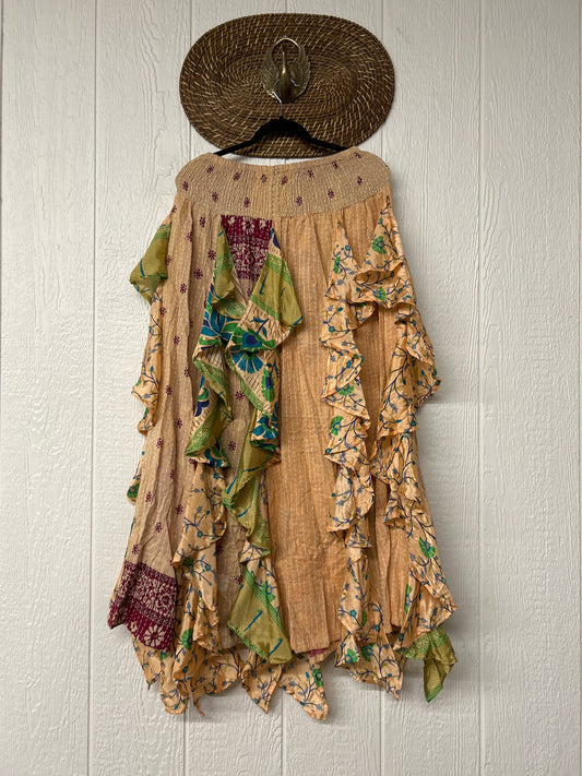 Pareo Kantha Willow Maxi Skirt 0826 165