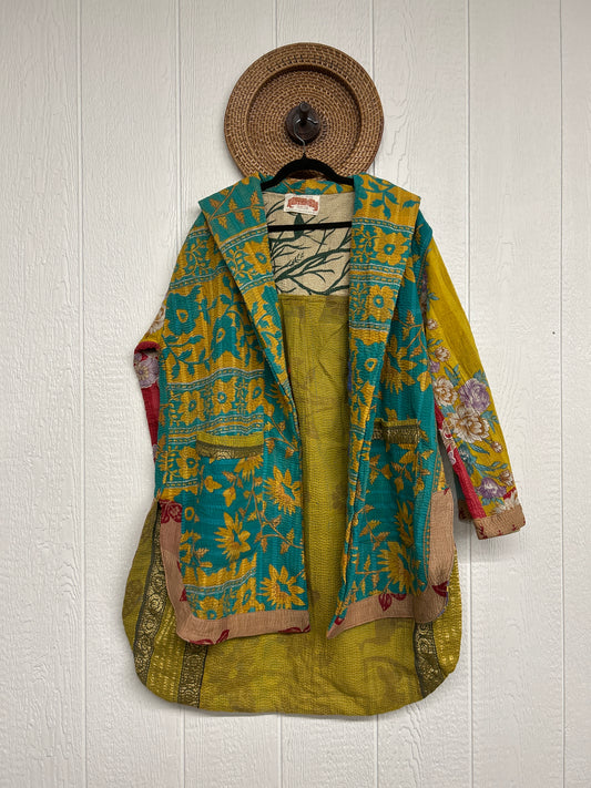 Fine Kantha Drifter Coat 1026 214
