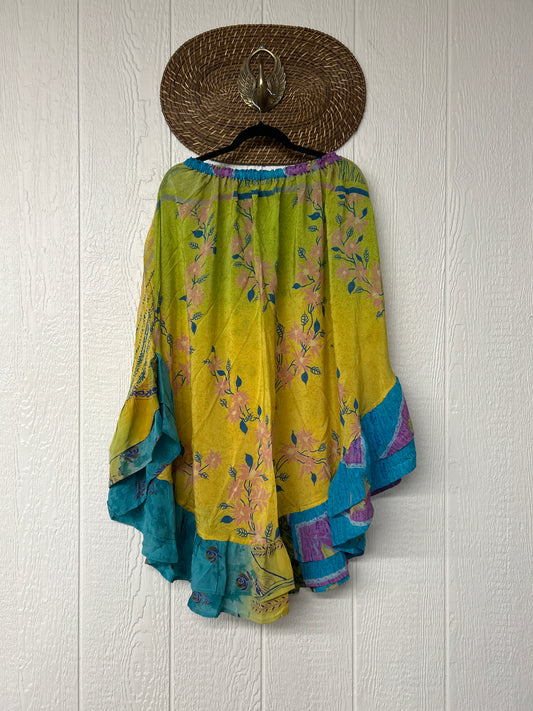 Crepe Wild Rose Skirt 1025 208