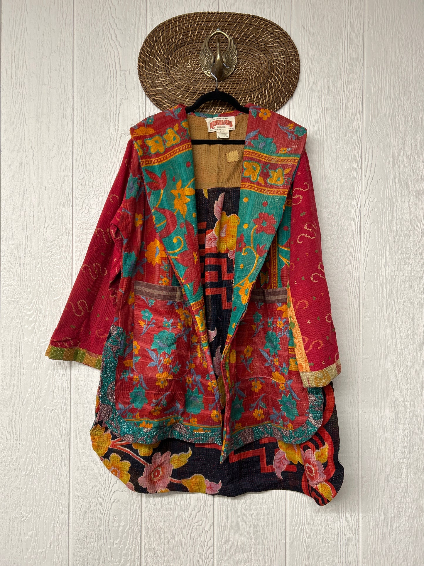 Fine Kantha Drifter Coat 1125 204