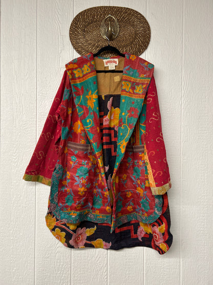 Fine Kantha Drifter Coat 1125 204