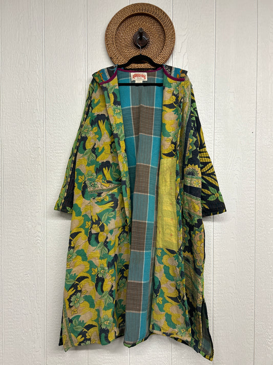 Fine Kantha Rising Sun Coat 1125 167