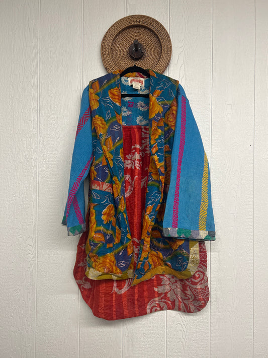 Fine Kantha Drifter Coat 1125 254