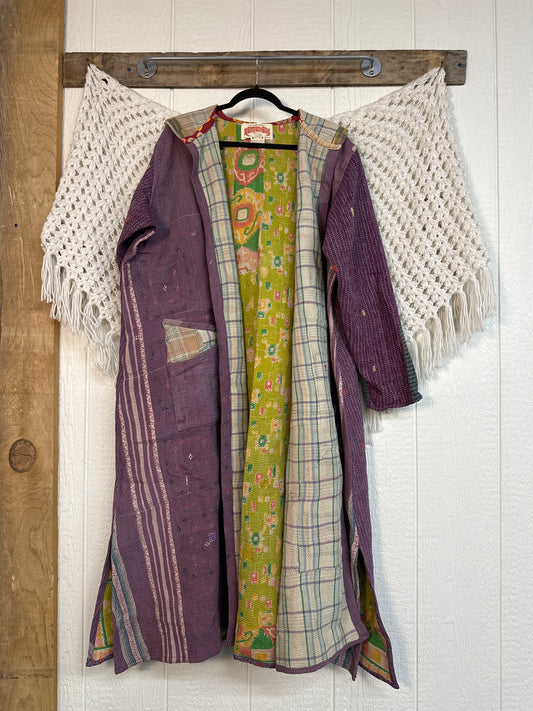 Fine Kantha Rising Sun Coat 1125 269