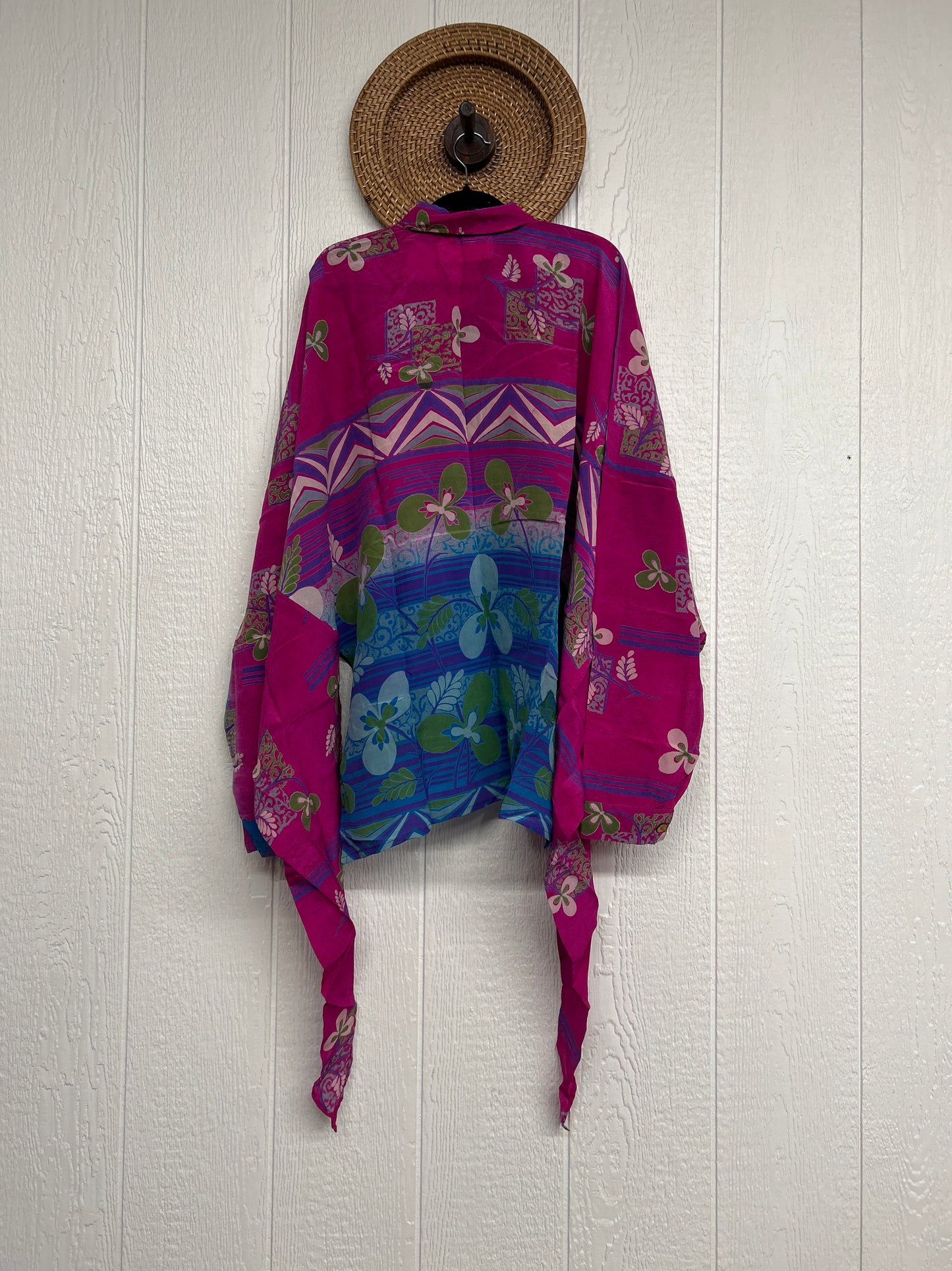 Crepe Sari Nirvana Button Down 1125 236