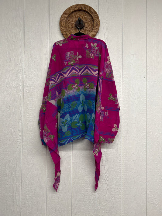 Crepe Sari Nirvana Button Down 1125 236