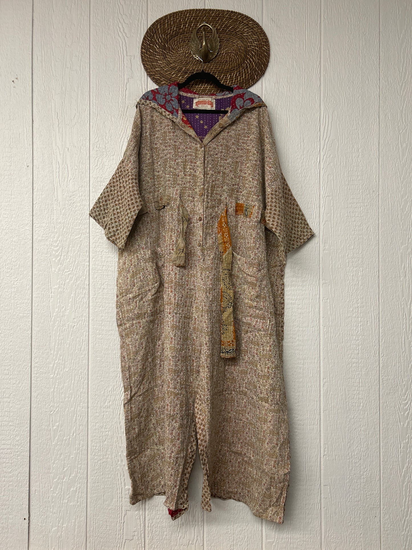 Pareo Kantha Zen Hoodie Jumpsuit 0726 092