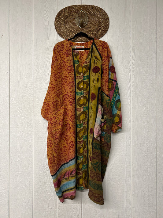 Crepe Sari Gaia Duster Dress 0826 242