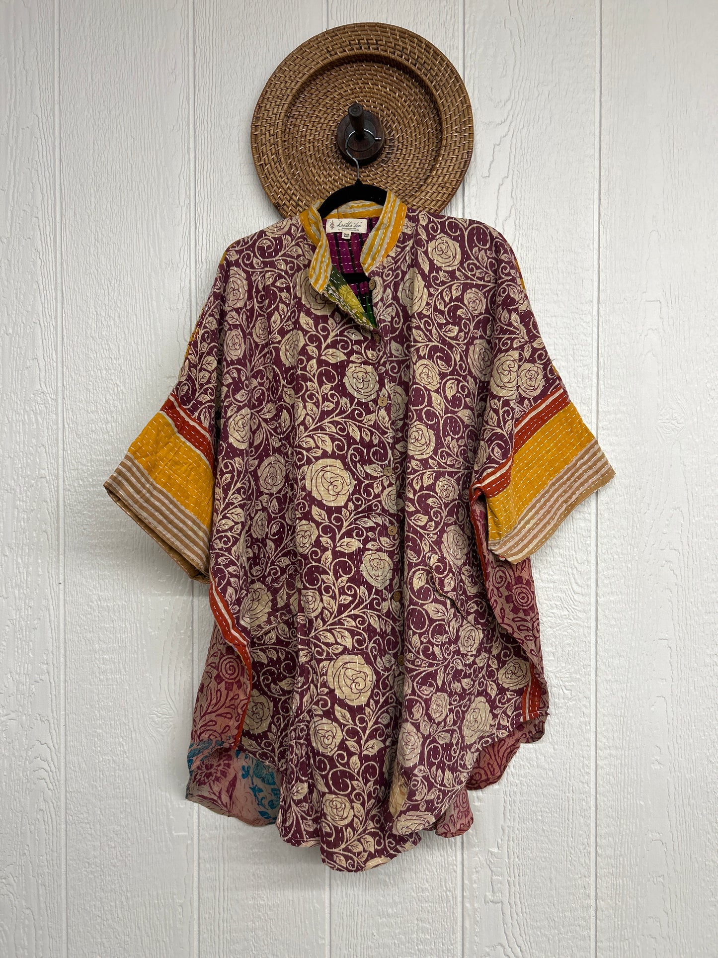 Pareo Kantha Free To Be Button-Down 0426 084