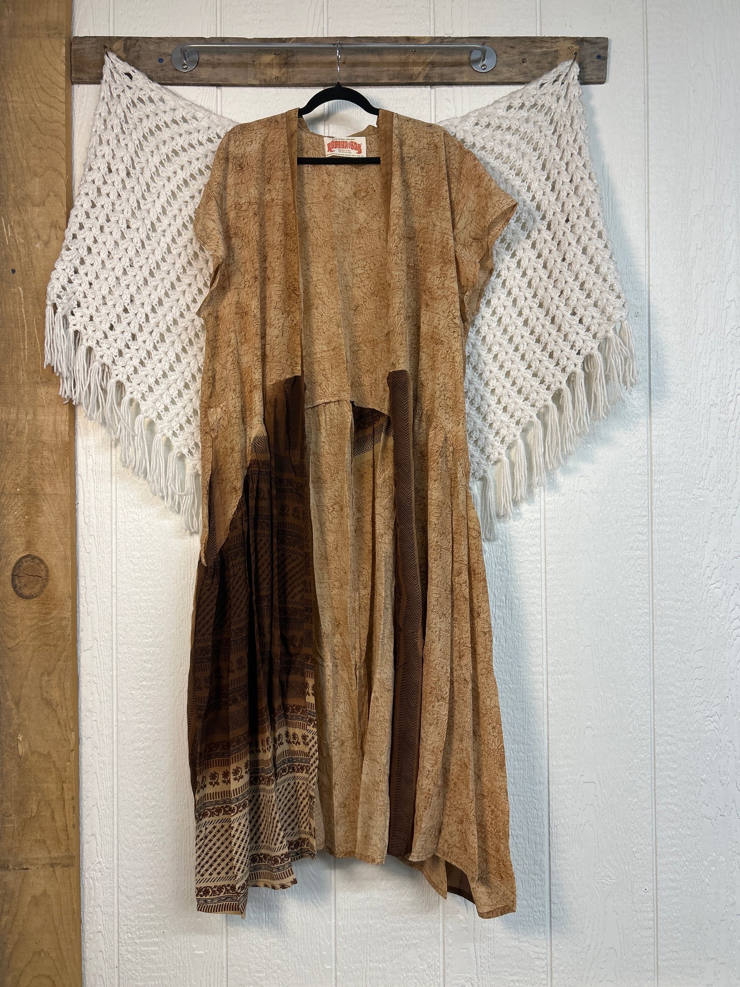 Crepe Sari Summer Evermore Kimono 0726 241