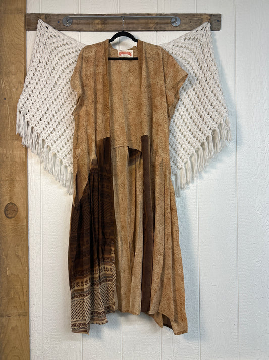 Crepe Sari Summer Evermore Kimono 0726 241