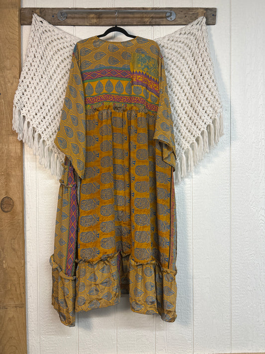 Rasgulla Sari Rhiannon Kimono 0826 058
