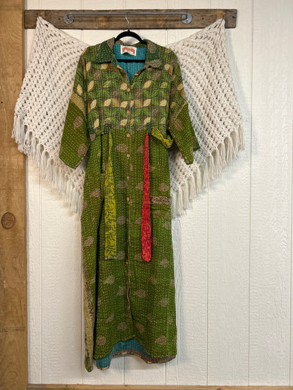 Pareo Kantha Gravity Duster Dress 0226 168