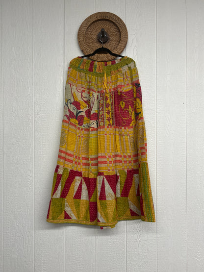 Pareo Kantha Lotus Maxi Skirt 0826 260