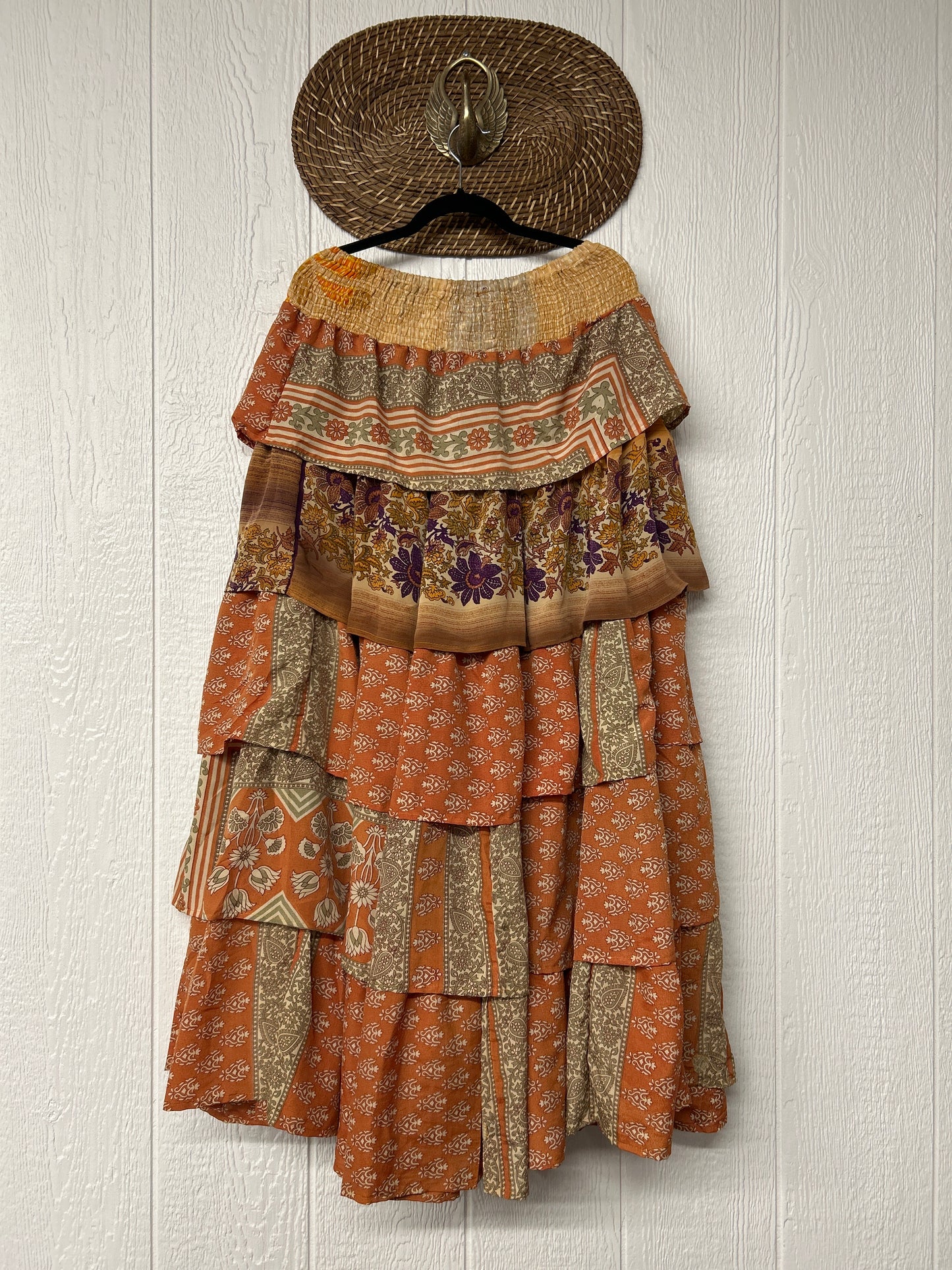 Rasgulla Sari Venus Ruffle Maxi 1125 037