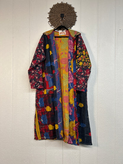 Fine Kantha Rising Sun Coat 1026 125