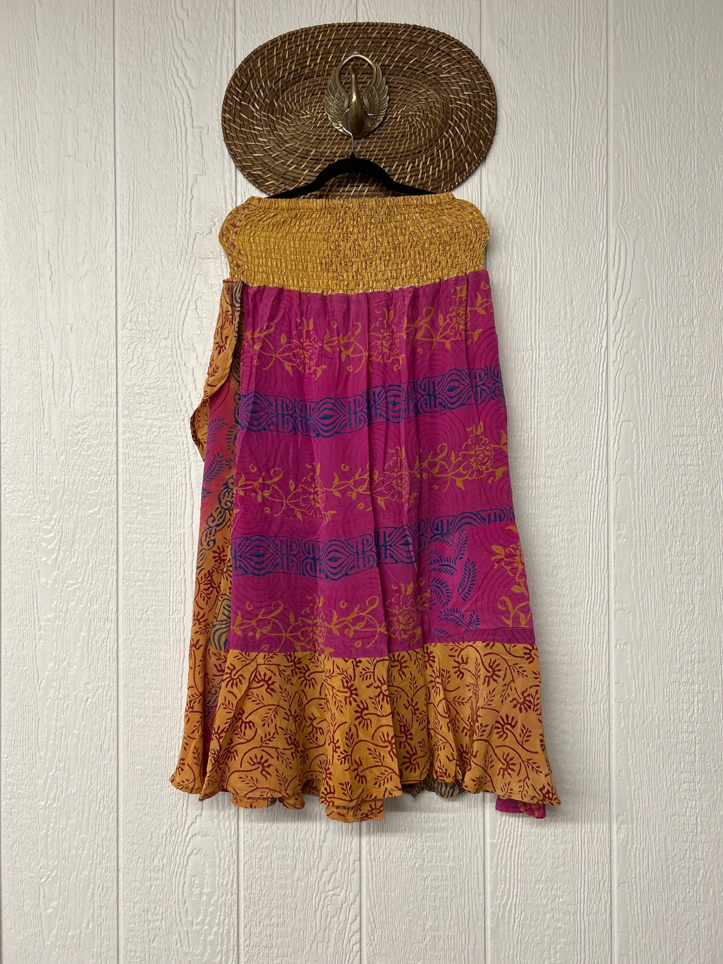 Crepe Sari Inner Peace Wrap Skirt 0626 007
