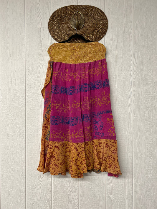 Crepe Sari Inner Peace Wrap Skirt 0626 007