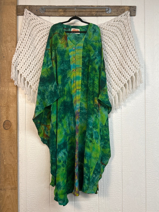 Crepe Sari Bowie Muu Dress 0826 117