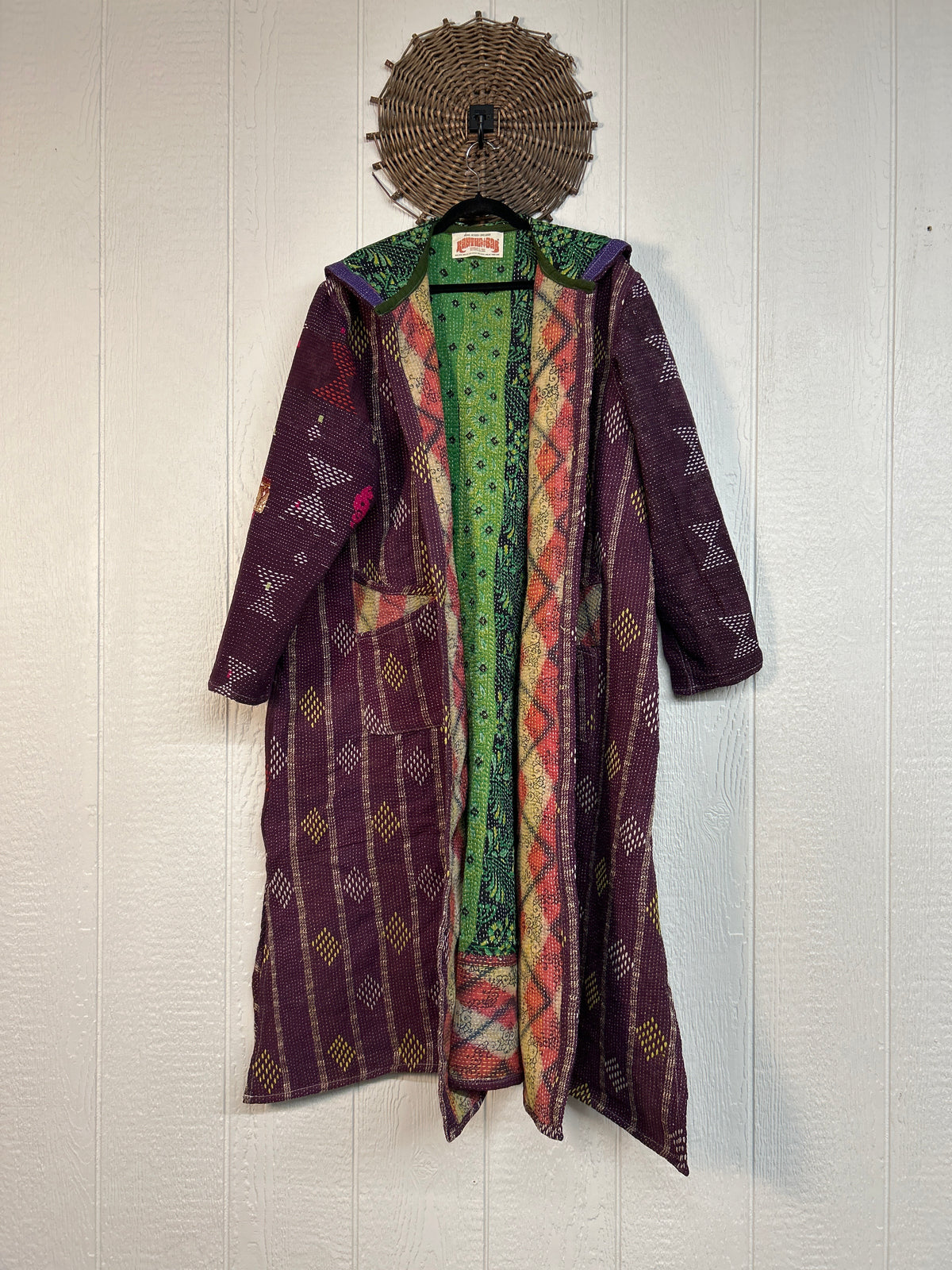 Fine Kantha Rising Sun Coat 1026 185