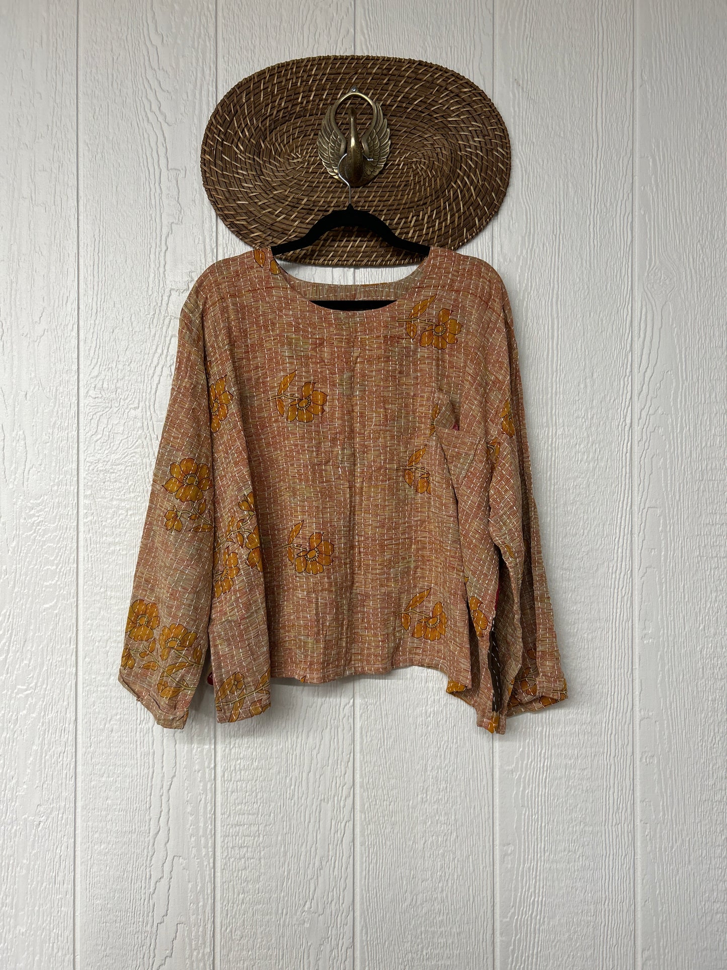 Pareo Kantha Wanderer Pocket Crop Top 0226 114