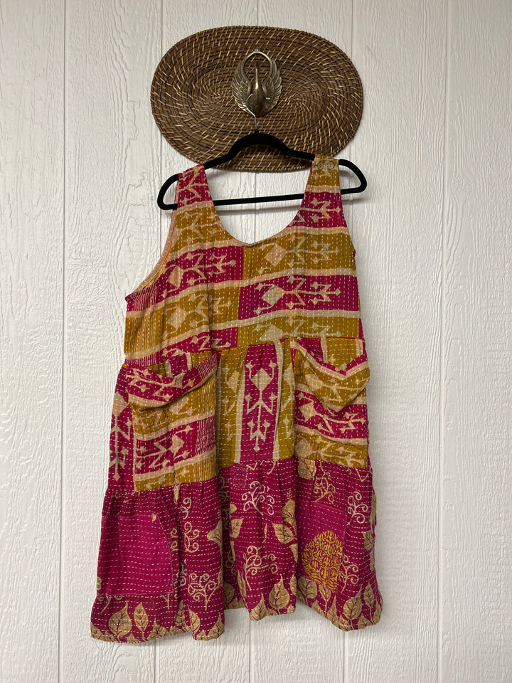 Kantha Meadow Mini Dress 0625 258