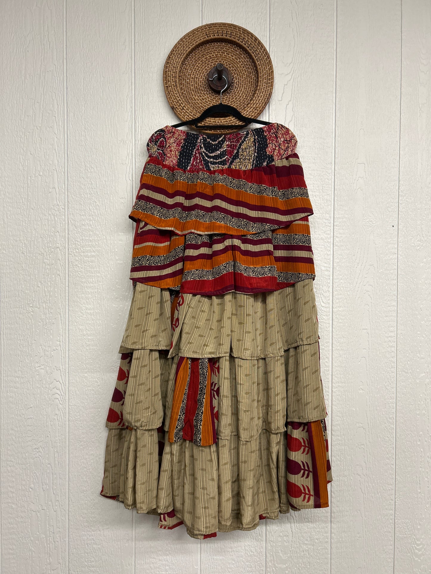 Rasgulla Sari Venus Ruffle Maxi 1125 186