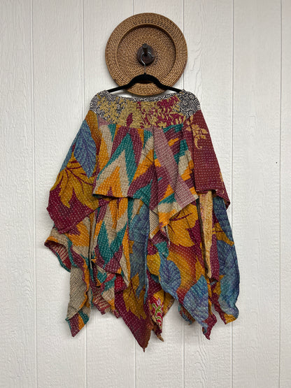 Pareo Kantha Pixie Skirt 0426 217
