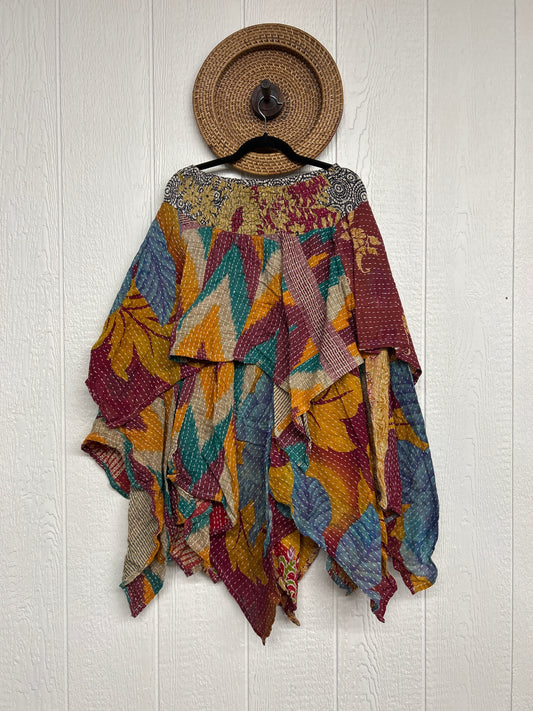 Pareo Kantha Pixie Skirt 0426 217