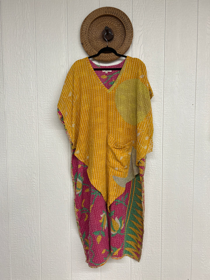 Kantha Surrender Hi Lo Poncho 1024 062