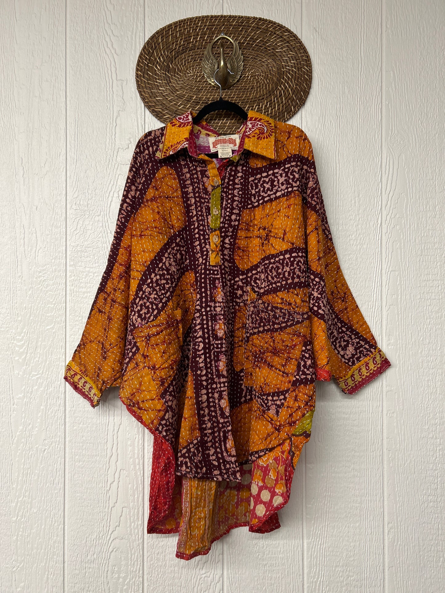 Pareo Kantha Poetic Tunic 1225 046