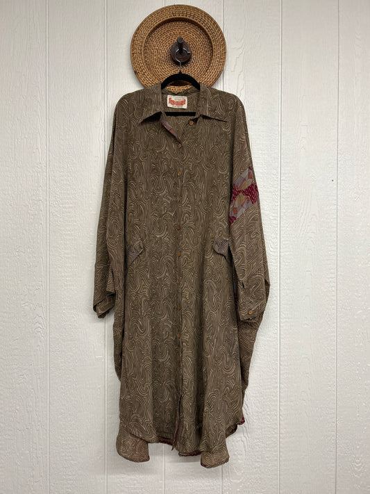 Crepe Sari Free To Be Longsleeve Maxi 1225 242