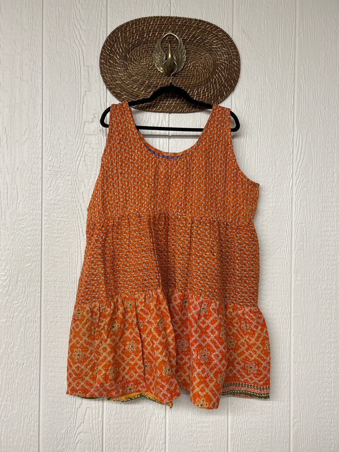 Kantha Meadow Mini Dress 0625 175
