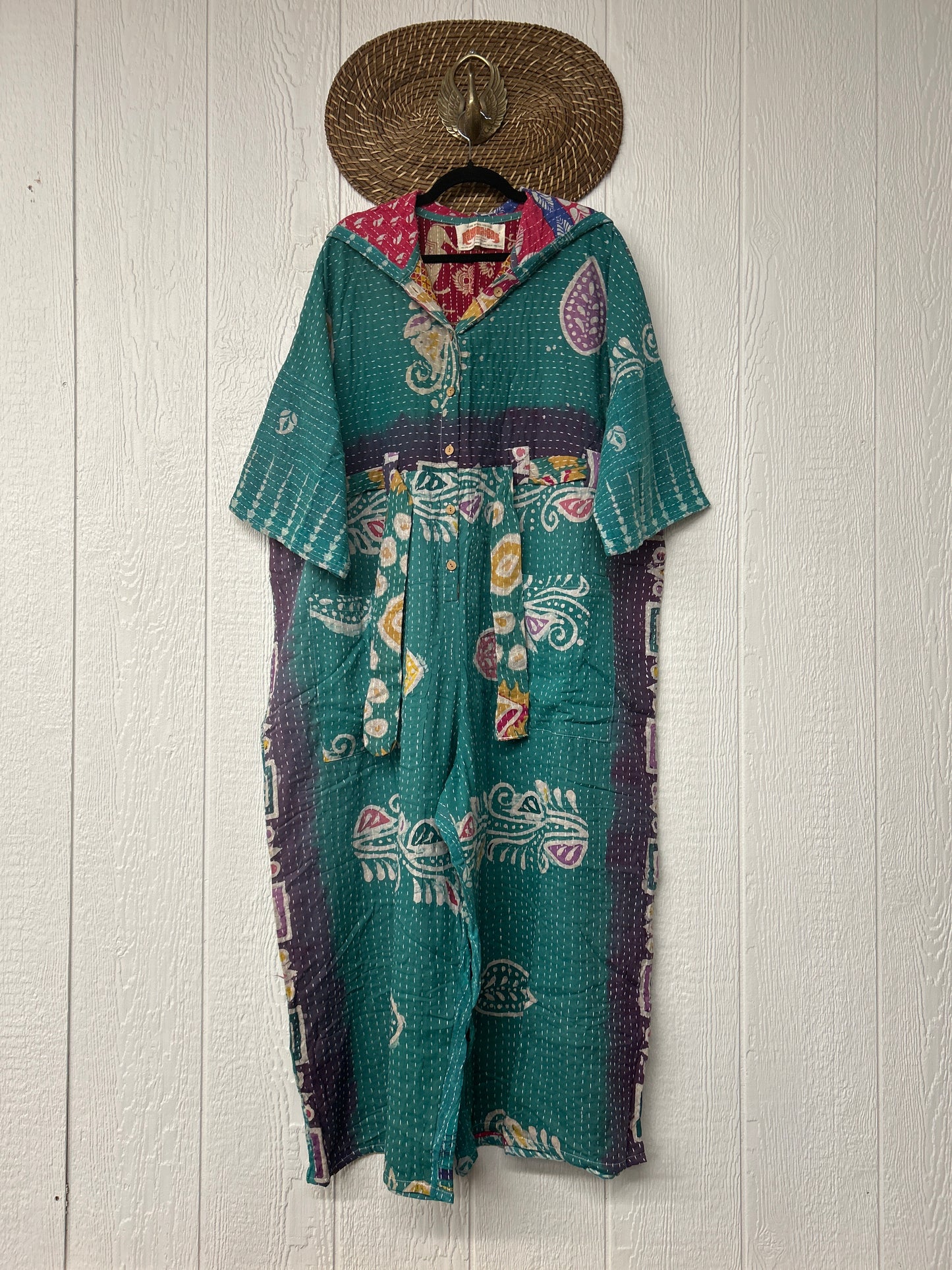 Pareo Kantha Zen Hoodie Jumpsuit 0726 078