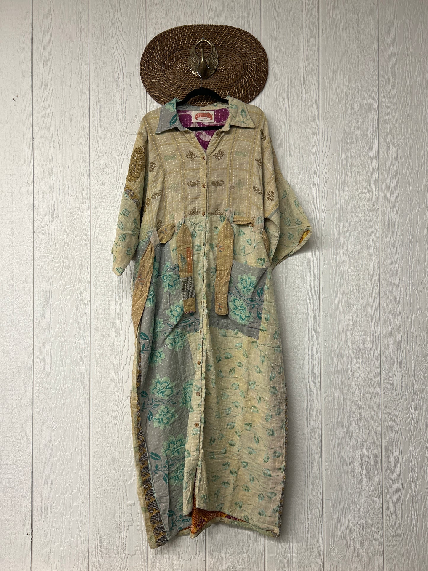 Pareo Kantha Gravity Duster Dress 0226 221