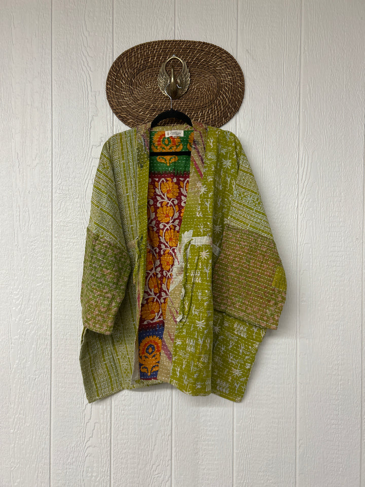 Kantha Shortie Kimono 0325 108