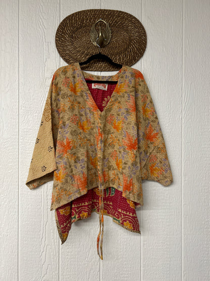 Pareo Kantha Hi-Lo Butterfly Top 0626 082