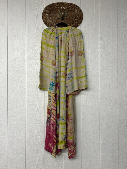 Crepe Sari Woodstock Duster Dress 0226 055