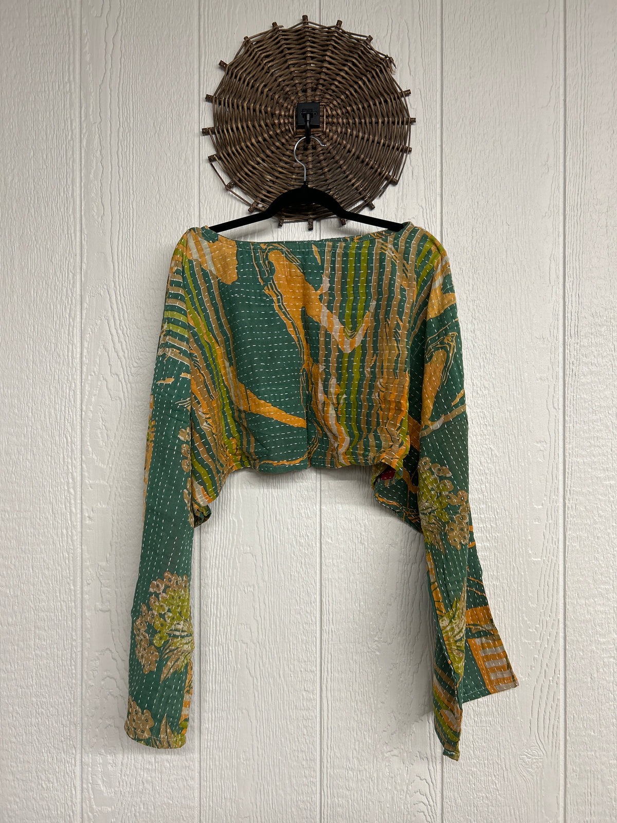 Pareo Kantha Abundance Crop Top 1026 040