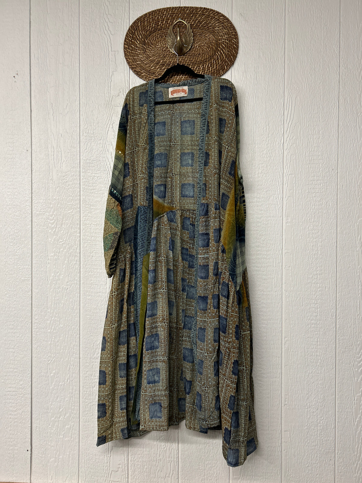Crepe Sari Evermore Kimono 1026 064