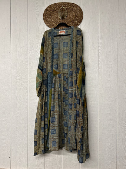 Crepe Sari Evermore Kimono 1026 064